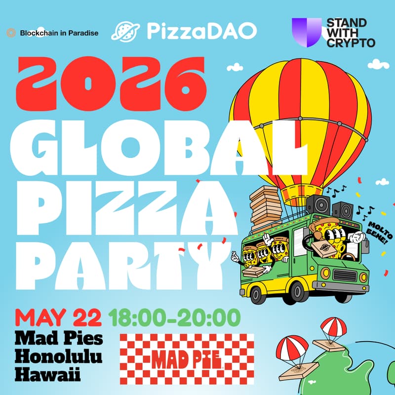 Cover Image for BTC Pizza Day - Honolulu