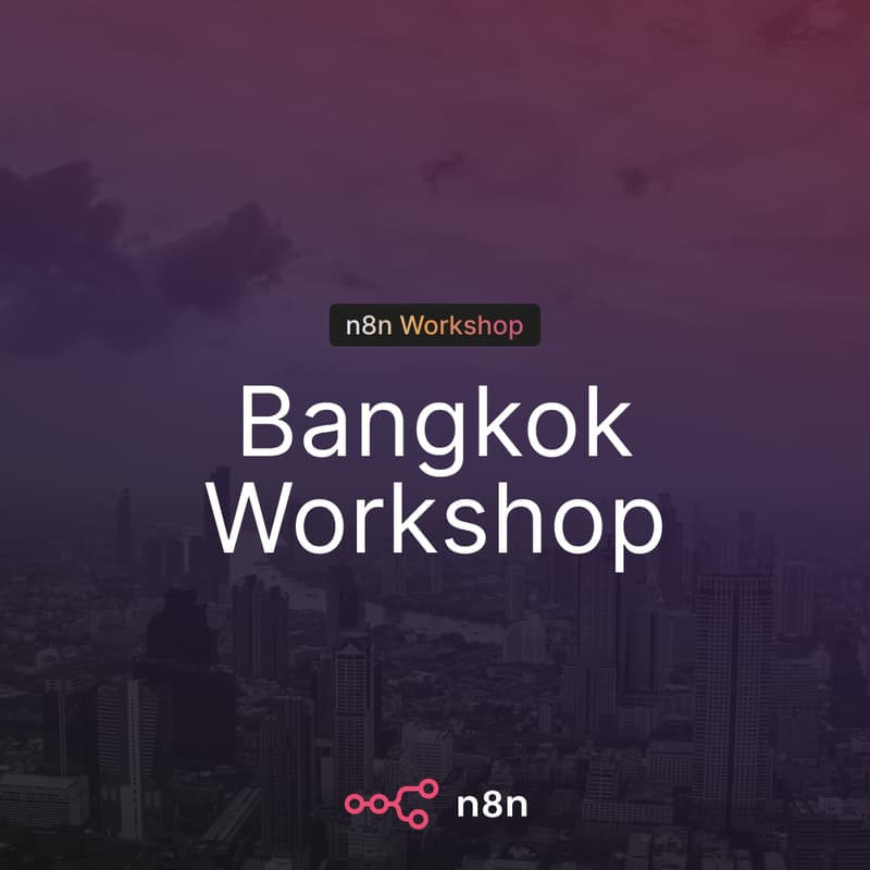 Cover Image for n8n Workshop Bangkok
