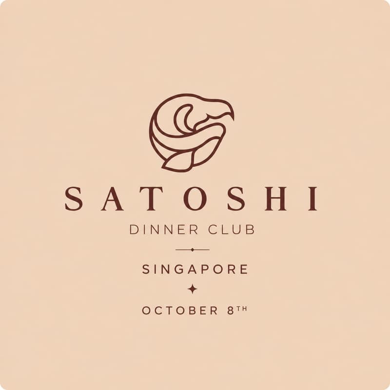 Cover Image for Satoshi Dinner Club Singapore powered by Cryptic