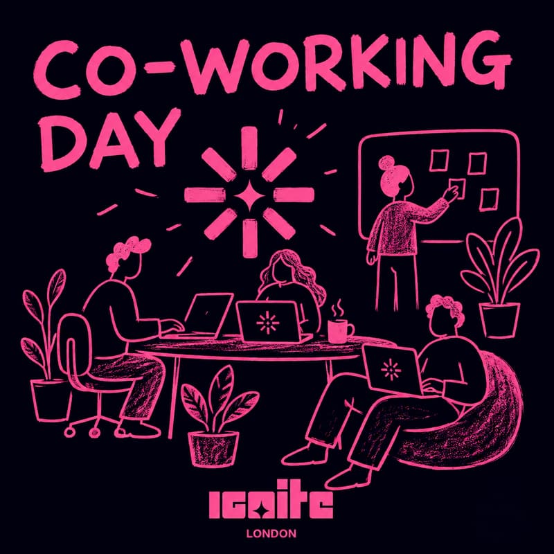 Cover Image for 🚀 Co-Working Day: Adaptive Software & AI Stack Show & Tell ( Ignite London Founder - Community Monthly Meetup)