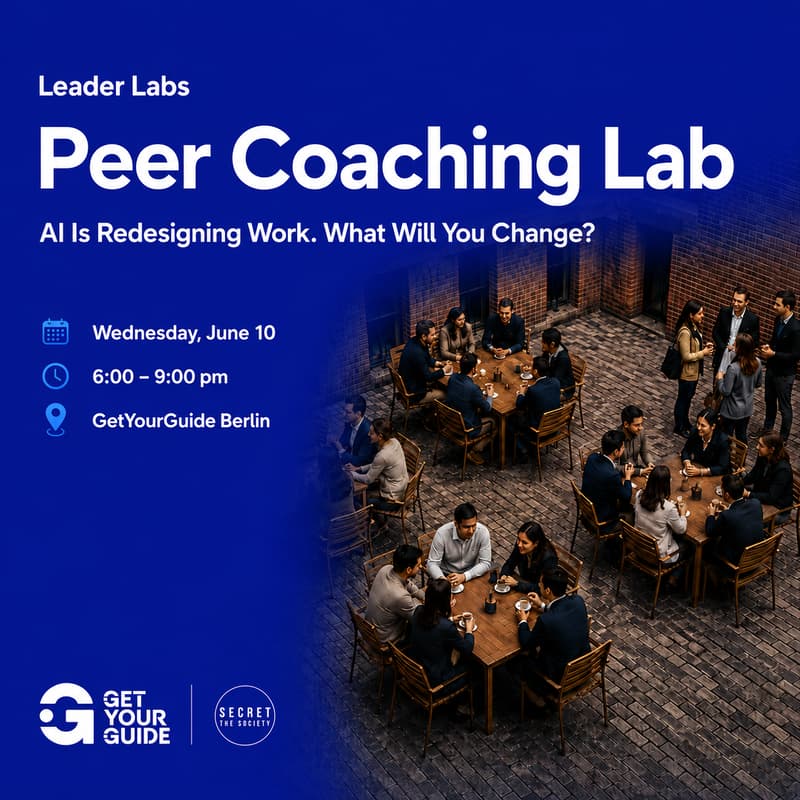 Cover Image for Peer Coaching Lab: AI Is Redesigning Work. What Will You Change?