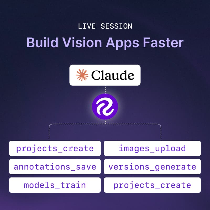 Cover Image for Build Vision Apps Faster with Roboflow MCP and Claude