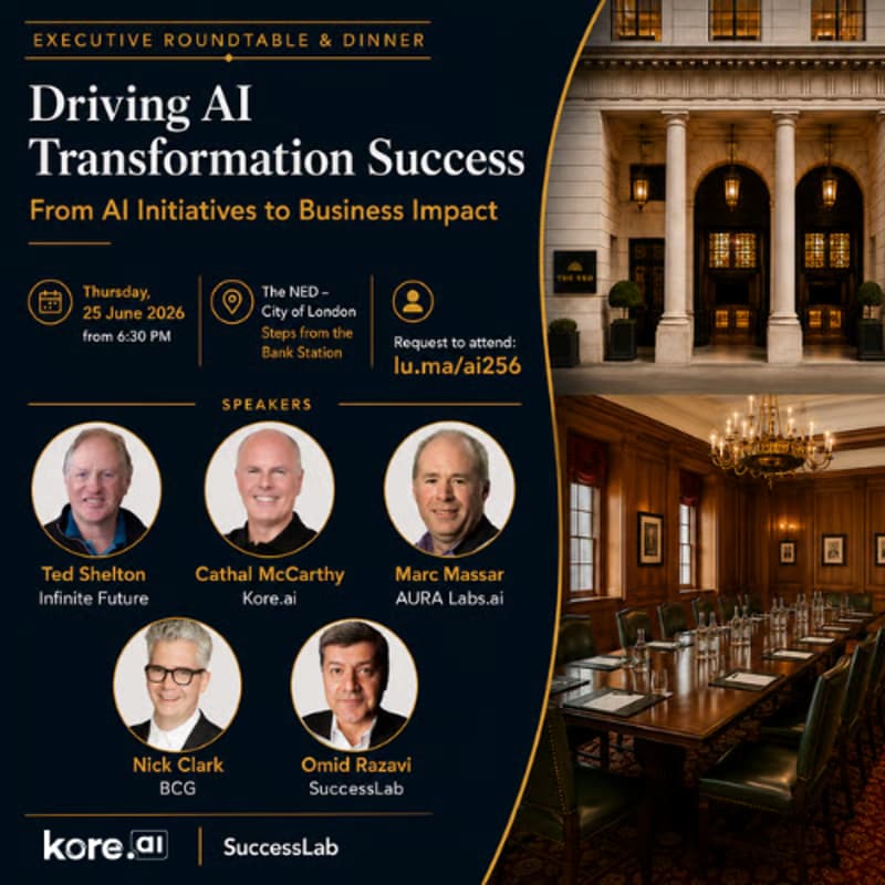 Cover Image for Driving AI Transformation Success: From Initiatives to Business Impact