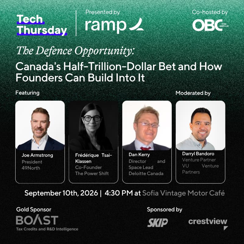Cover Image for The Defence Opportunity: Canada's Half-Trillion-Dollar Bet and How Founders Can Build Into It