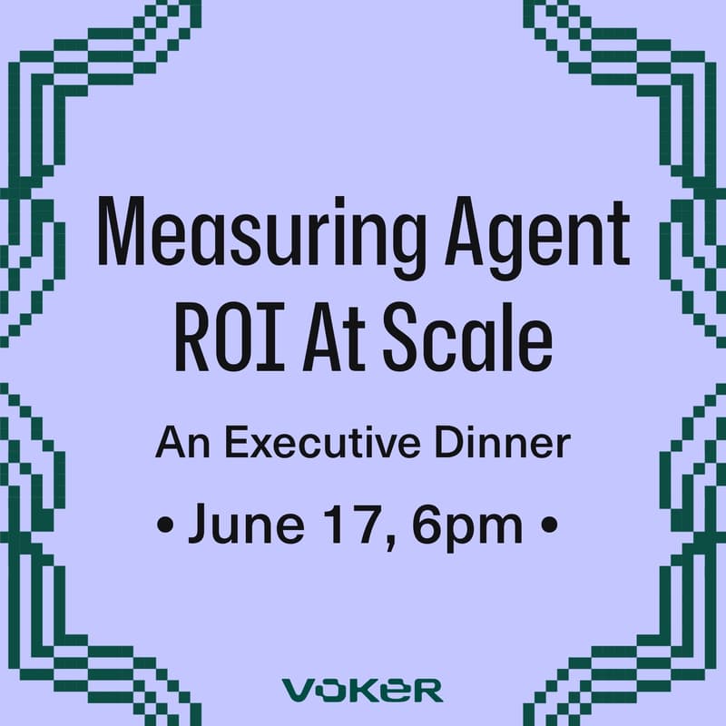 Cover Image for Measuring Agent ROI at Scale: An Executive Dinner