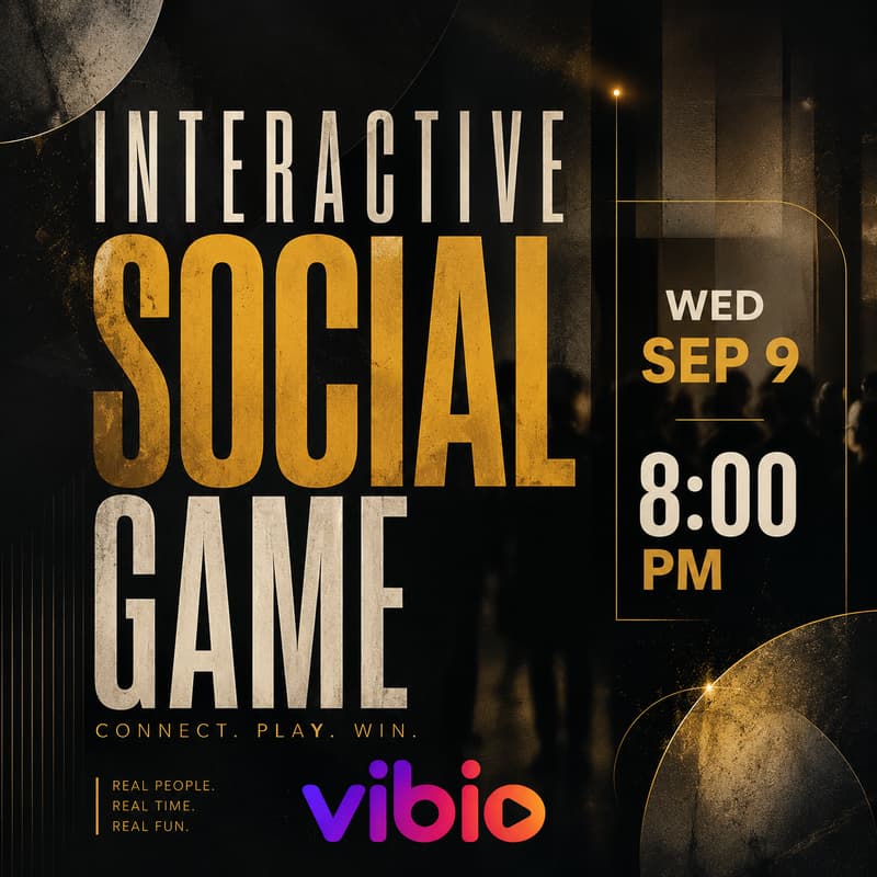 Cover Image for Vibio Night: The Interactive Social Game