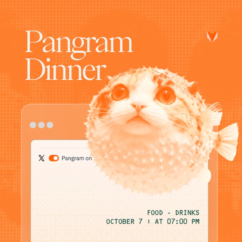 Cover Image for Pangram in SF: Dinner