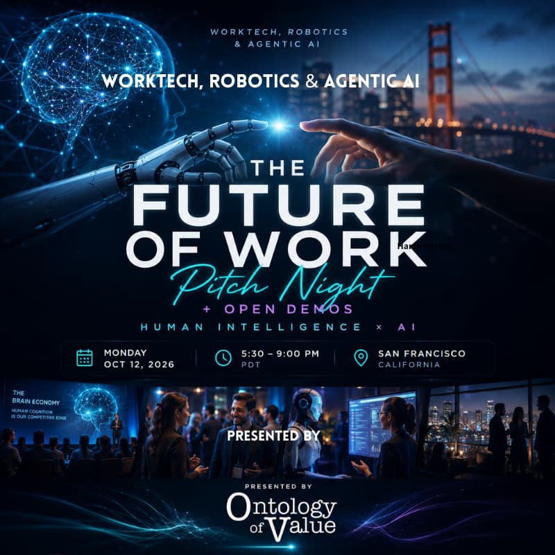Cover Image for The Future of Work Pitch Night #8: Worktech, Robotics & Agentic AI