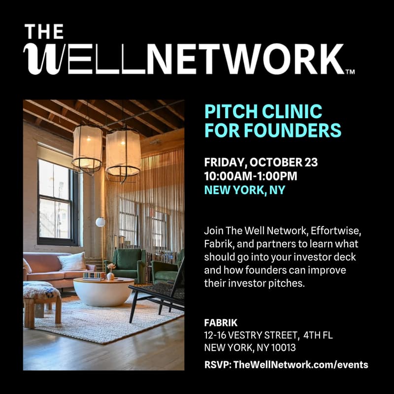 Cover Image for Pitch Clinic For Founders at Fabrik NYC: October 23, 2026