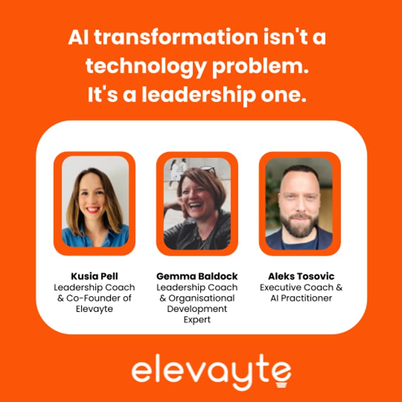 Cover Image for AI transformation isn't a technology problem. It's a leadership one.