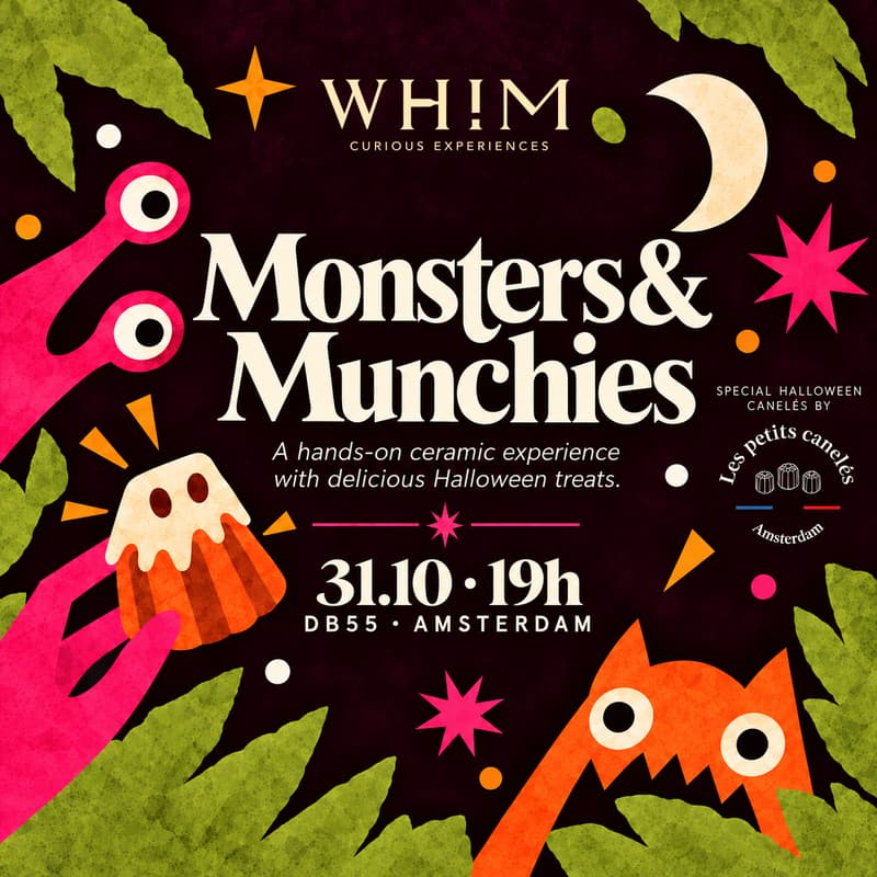 Cover Image for Monsters & Munchies - ceramic experience