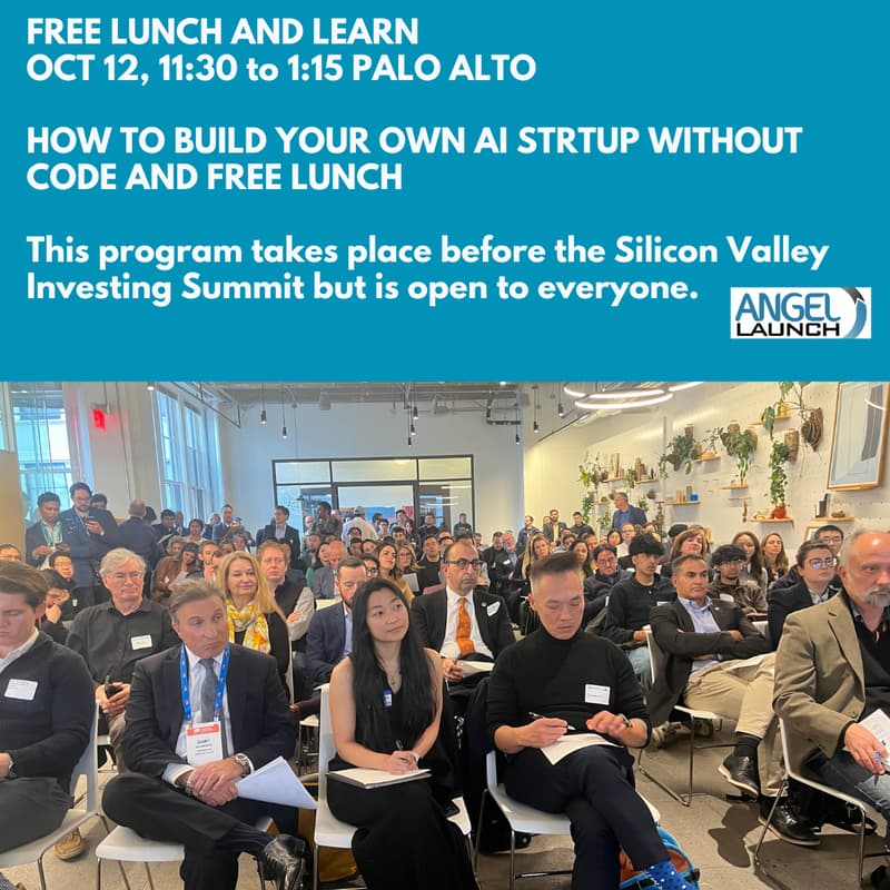 Cover Image for Lunch and Learn: How to Build Your Startup or Business Using AI Without Code