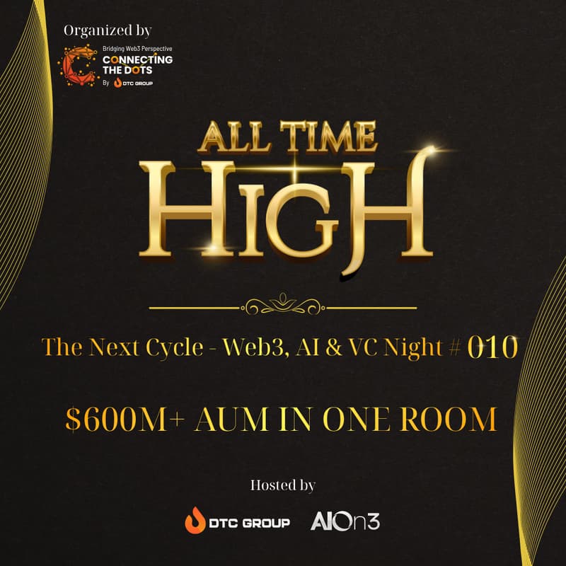 Cover Image for All Time High: The Whale Room - Web3, AI & VC Night #010