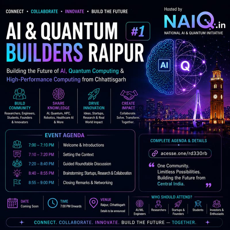 Cover Image for AI & Quantum Builders Raipur #1