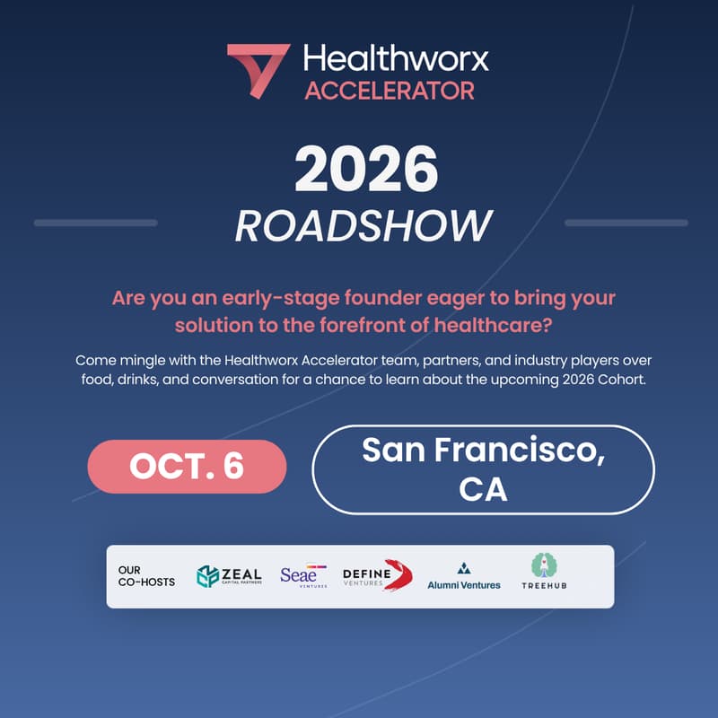 Cover Image for Healthworx Accelerator Roadshow: San Francisco