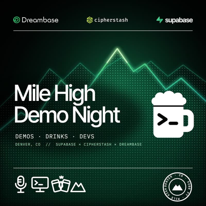 Cover Image for Supabase: Mile High Demo Night