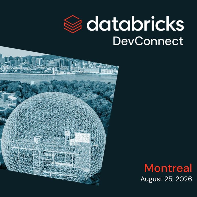 Cover Image for Databricks DevConnect | Montreal