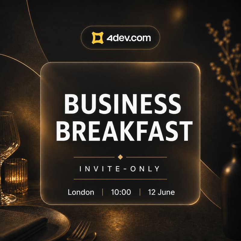 Cover Image for Business Breakfast by 4dev.com