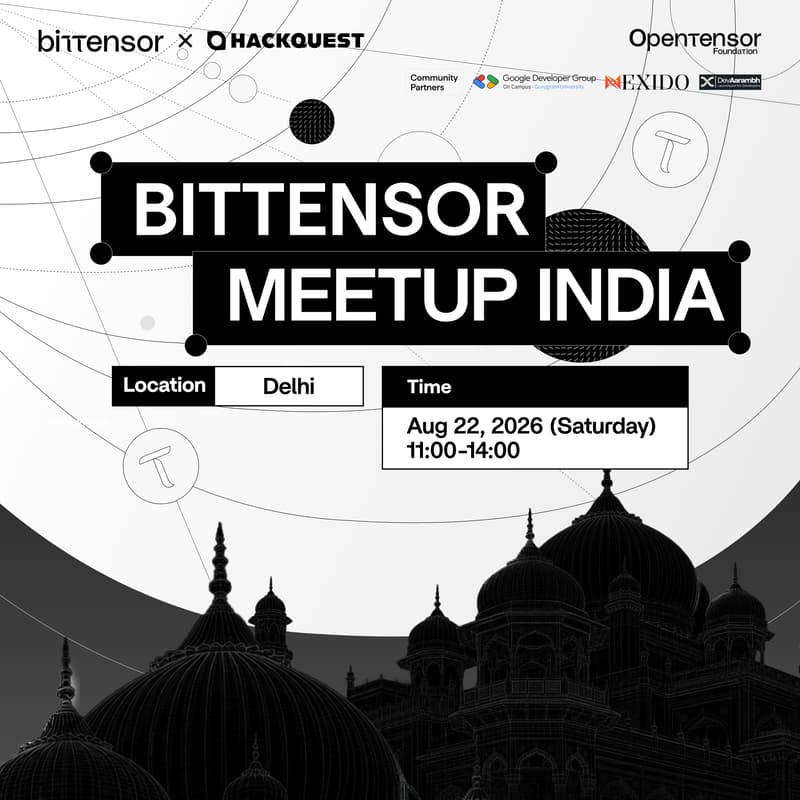Cover Image for Bittensor x HackQuest Meetup India - Delhi