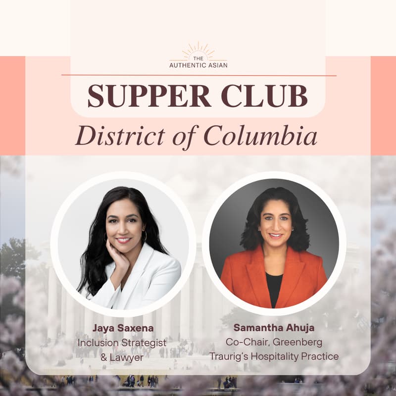 Cover Image for Supper Club in DC featuring Jaya Saxena and Samantha Ahuja