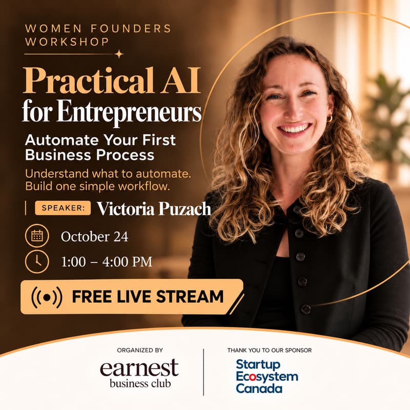 Cover Image for Practical AI for Entrepreneurs: FREE Livestream