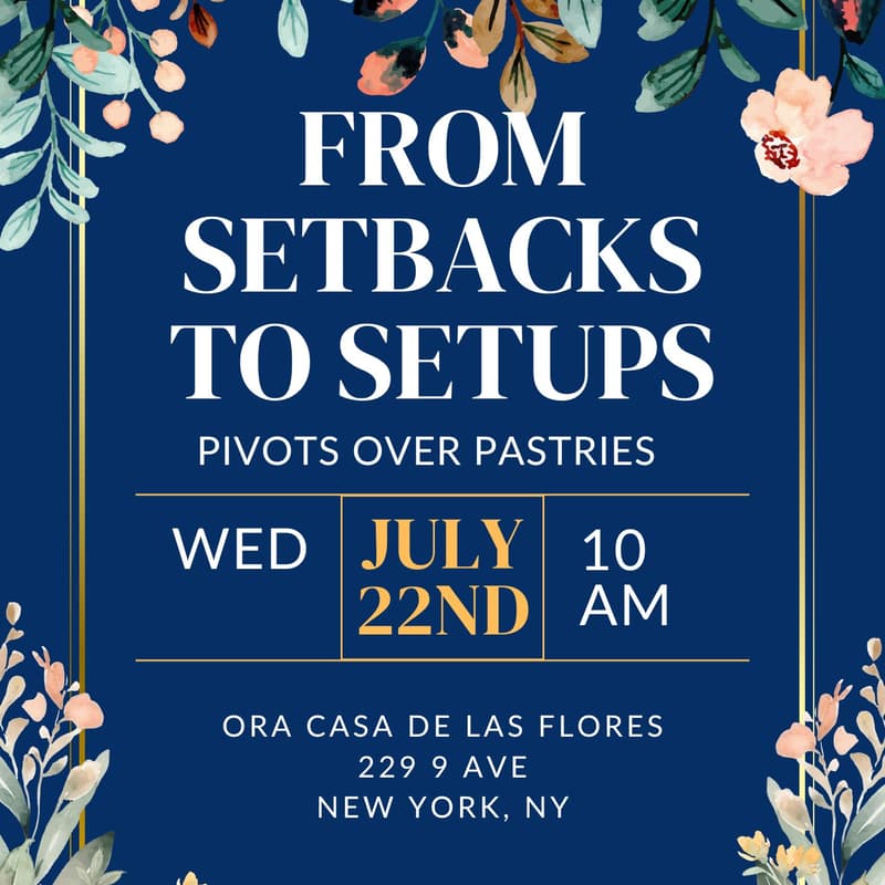 Cover Image for From Setbacks to Setups Salon