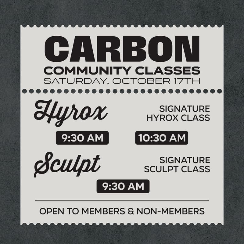 Cover Image for October Community Classes