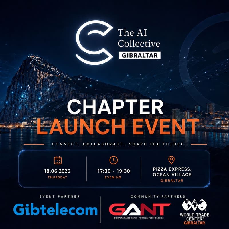 Cover Image for AI Collective Gibraltar Chapter Launch (w/ The AI Collective)