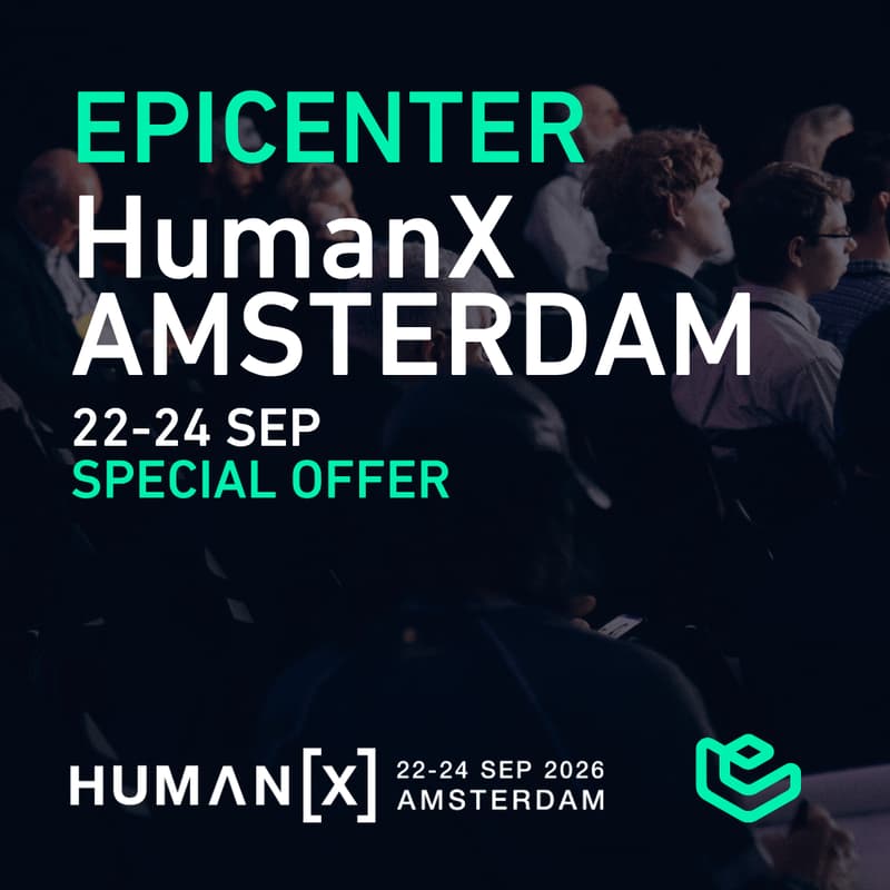 Cover Image for Epicenter attending HumanX Amsterdam: Special Offer