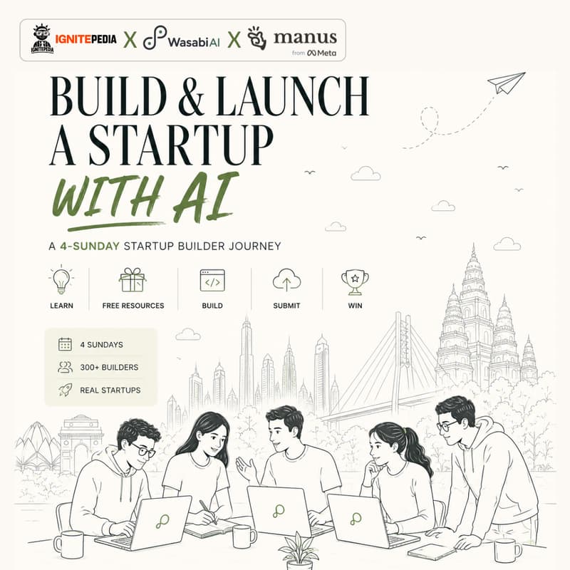 Cover Image for Build & Launch Startup with AI | by Manus Fellow