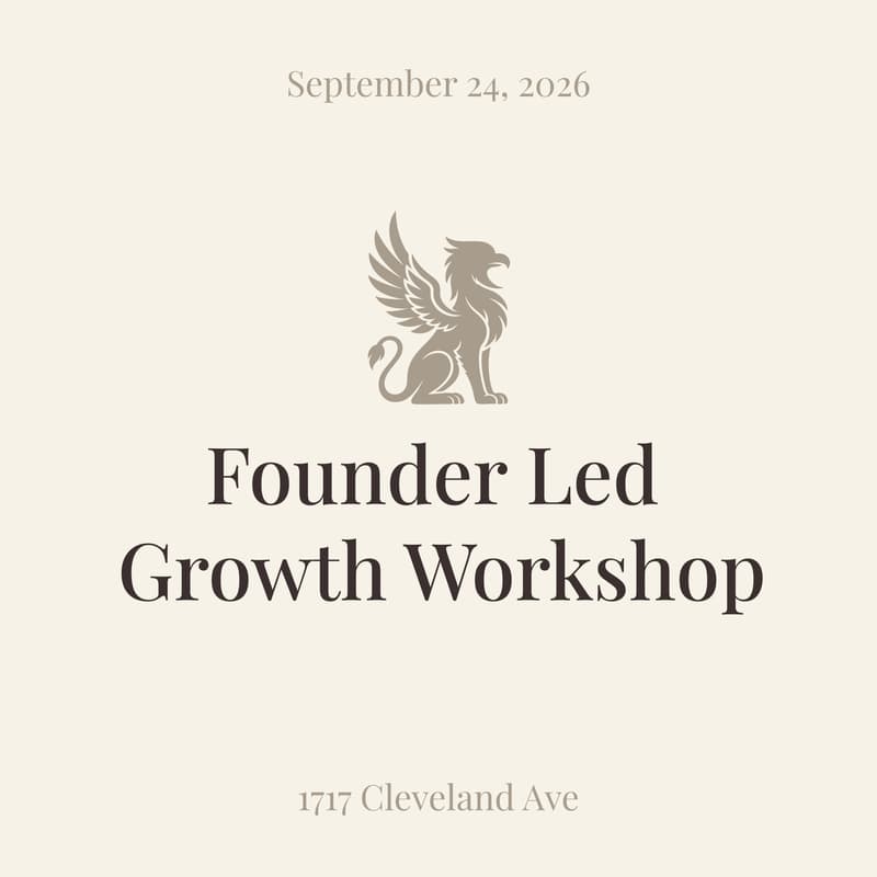 Cover Image for Founder Led Growth Workshop