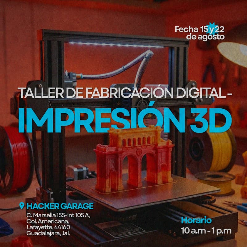 Foto de portada de Taller de Fabricación Digital