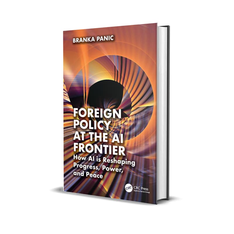 Cover Image for Book Launch—Foreign Policy at the AI Frontier: How AI is Reshaping Progress, Power, and Peace”