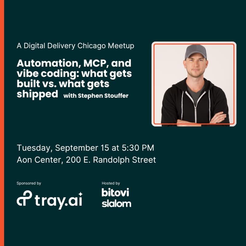 Cover Image for Automation, MCP, and vibe coding: what gets built vs. what gets shipped