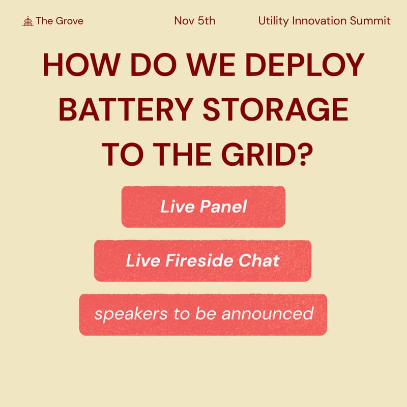 Cover Image for Utility Innovation Summit: Battery Storage