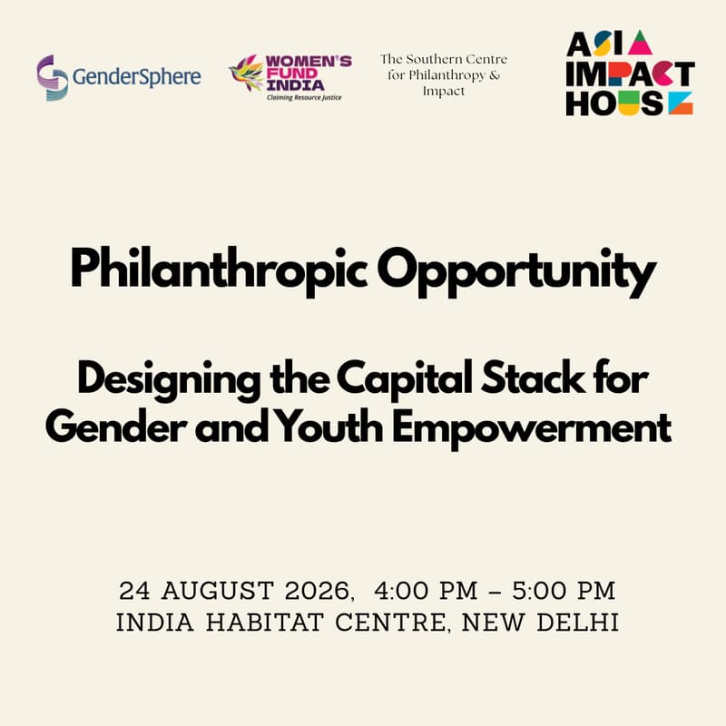 Cover Image for Philanthropic Opportunity: Designing the Capital Stack for Gender and Youth Empowerment