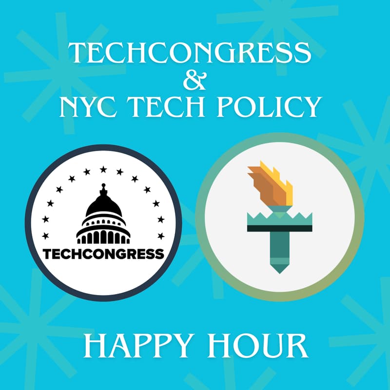 Cover Image for TechCongress and NYC Tech Policy Happy Hour