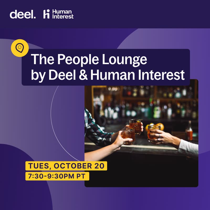 Cover Image for The People Lounge by Deel & Human Interest