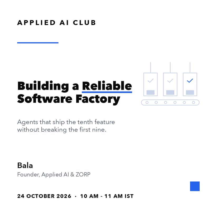 Cover Image for Building a Reliable Software Factory