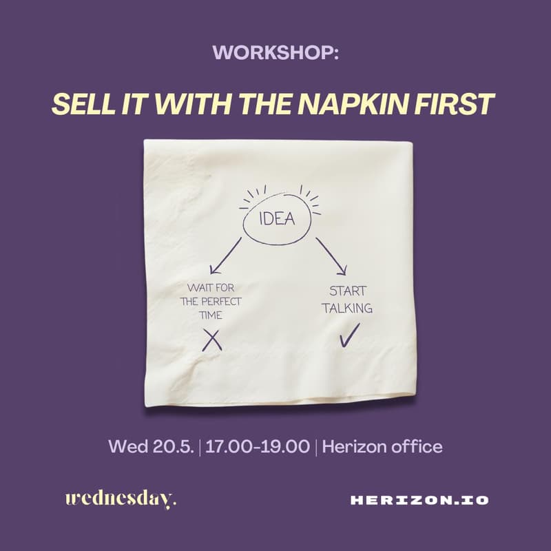 Cover Image for Sell It with the Napkin First
