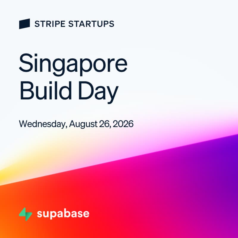 Cover Image for Stripe Startups Build Day Singapore