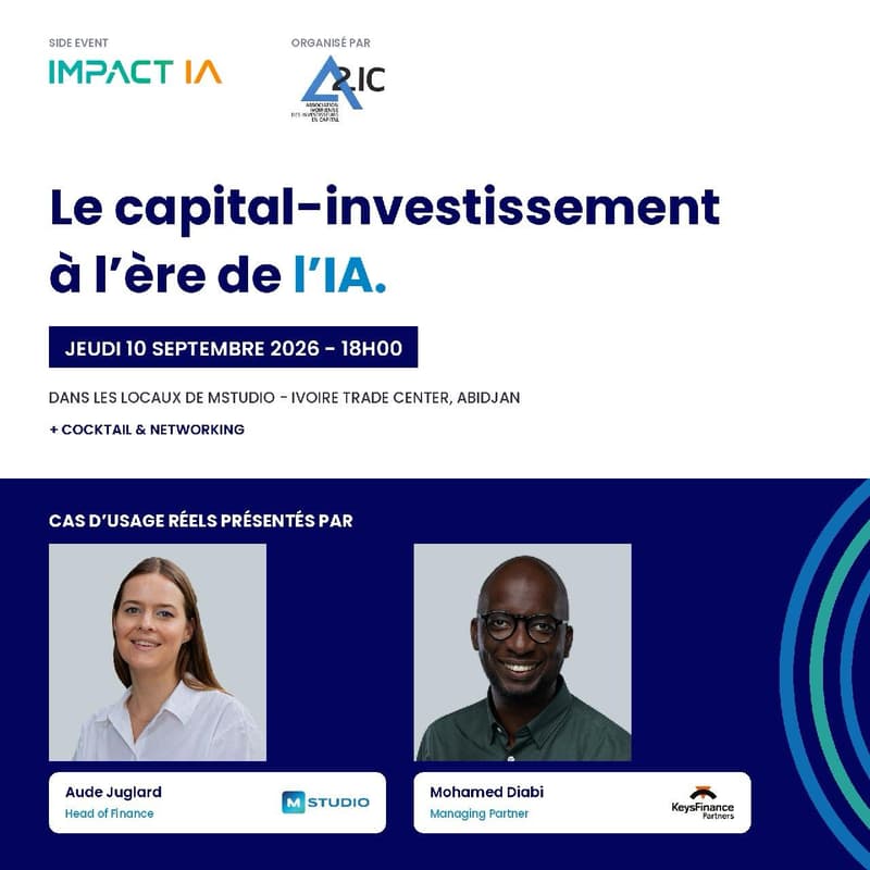Cover Image for Afterwork A2IC : Le capital-investissement à l'ère de l'IA