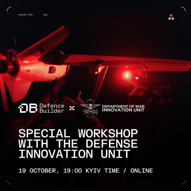 Cover Image for Special workshop with the Defense Innovation Unit