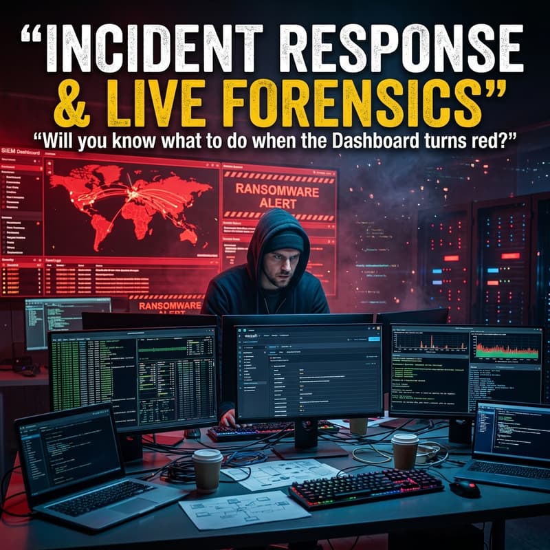 Cover Image for Incident Response: De la Detección al Contraataque