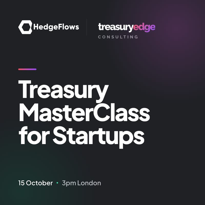 Cover Image for Treasury MasterClass for Startups