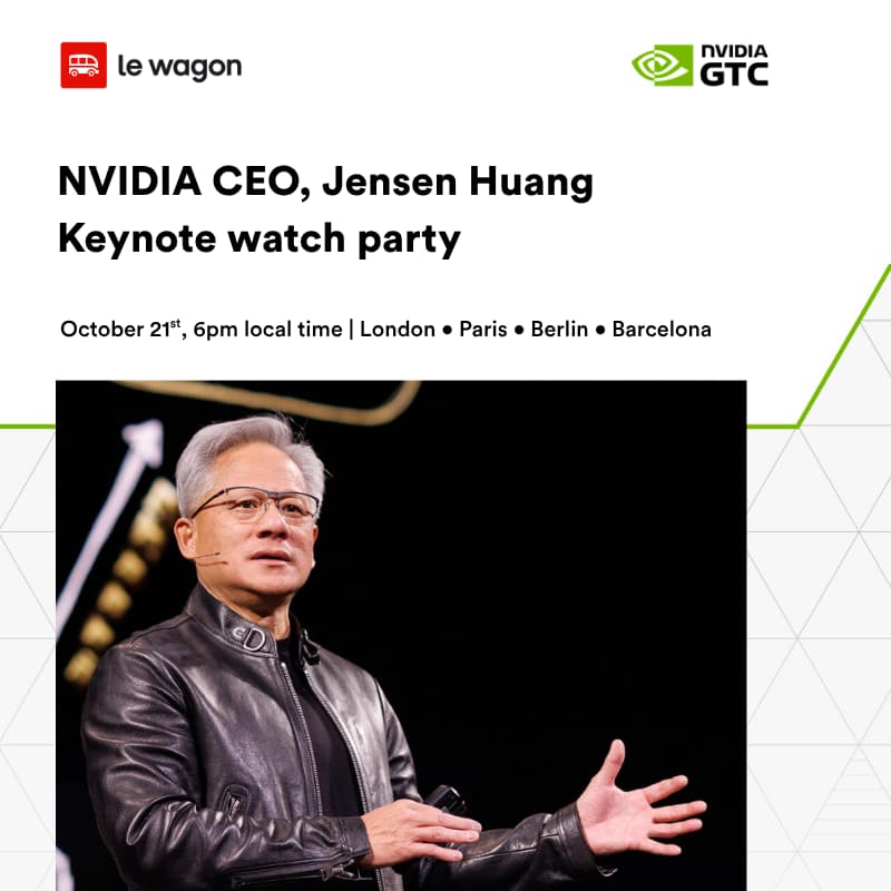 Cover Image for Le Wagon x NVIDIA GTC