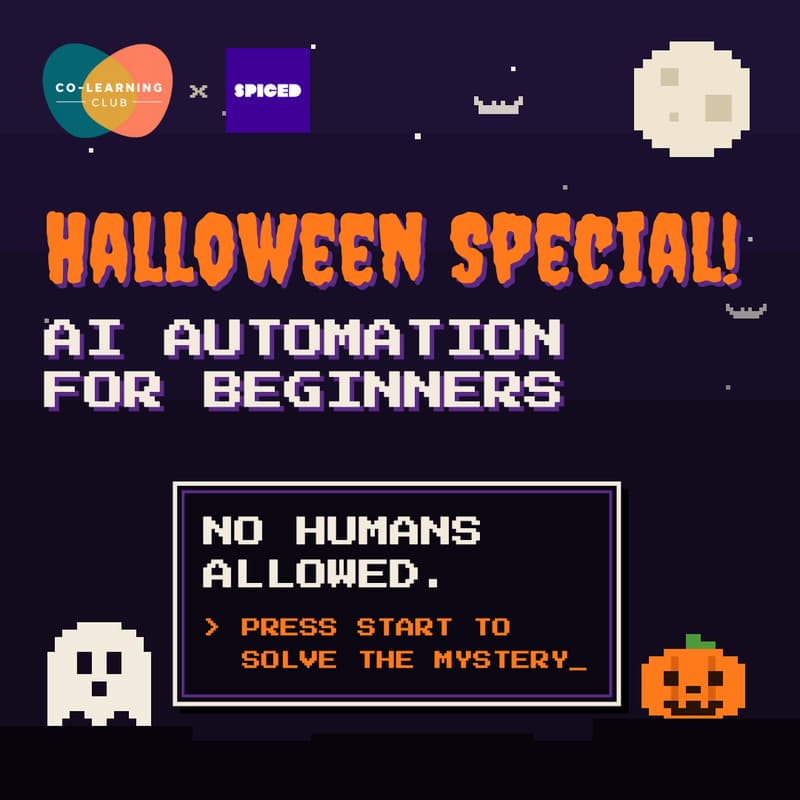 Cover Image for AI Automation for Beginners: Halloween Special! 🎃