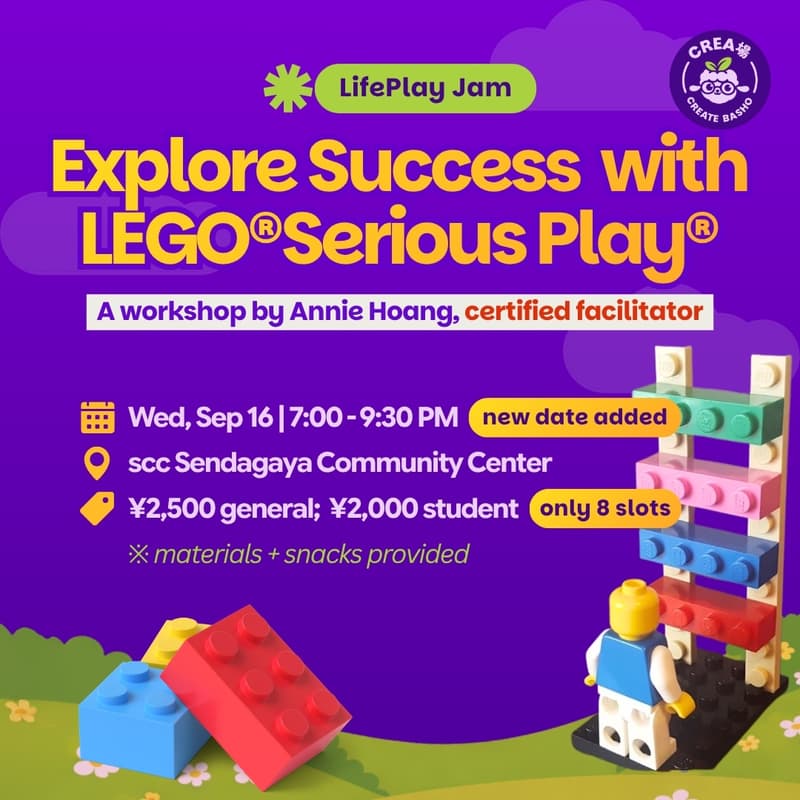 Cover Image for 🧩 LifePlay Jam: Explore Success with LEGO®Serious Play® (added date)