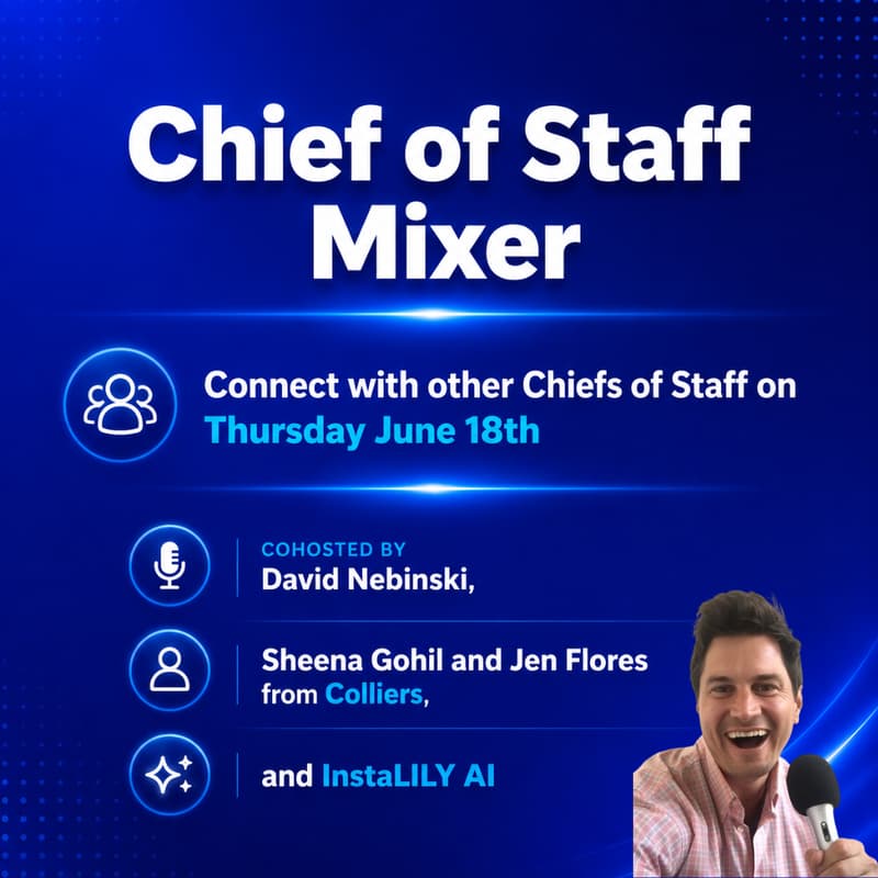 Cover Image for Chiefs of Staff and AI (Thurs June 18)