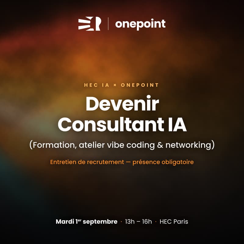 Cover Image for HEC IA Association x OnePoint